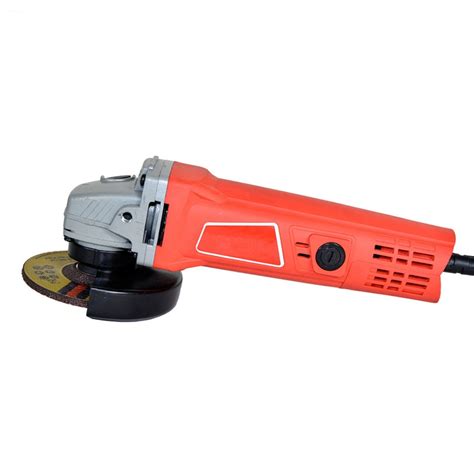 100mm Angle Grinder Electric Metal Cutting Tool Small Hand Held Red