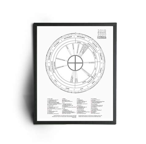 Liturgical Calendar Poster ⋆ Calendar For Planning