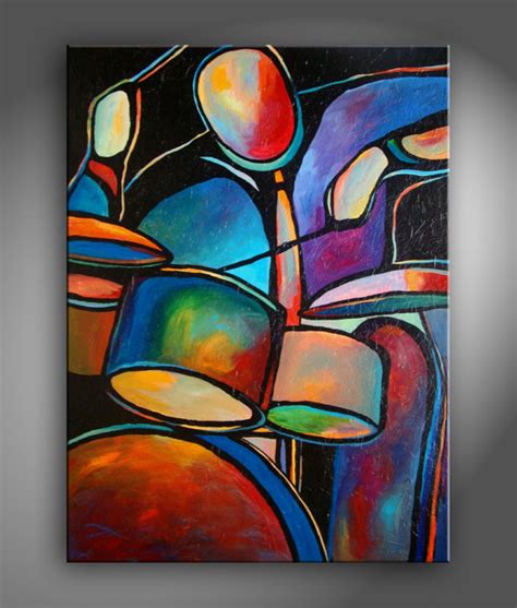 Check spelling or type a new query. 30"x40" Original Acrylic Painting Abstract Music Drummer ...