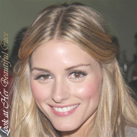 Look At Her Beautiful Face Look At Olivia Palermo Beautiful Face