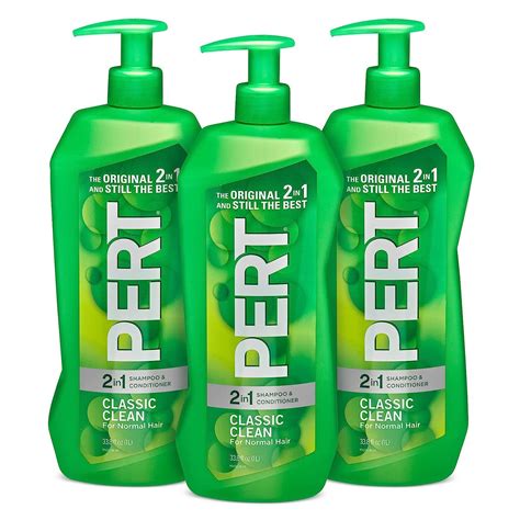 Pert Classic Clean 2 In 1 Shampoo And Conditioner 338 Ounce Pack Of