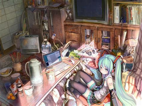 Vocaloid Anime Girls Detailliert Xbox 360 Hatsune Miku Computer