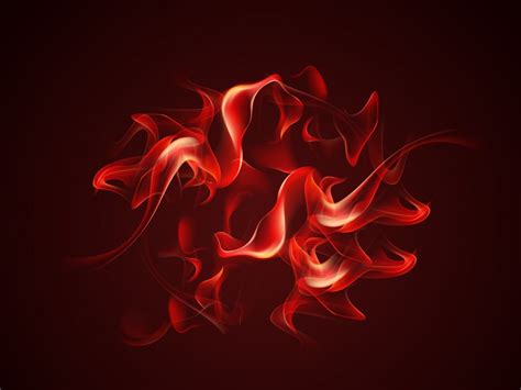 Red Fire Wallpaper Wallpapersafari