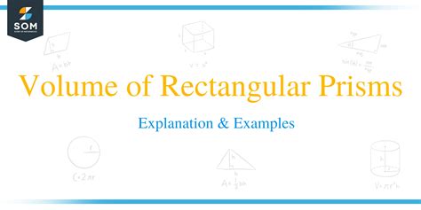 Volume Of Rectangular Prisms Explanation And Examples