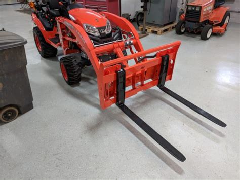 Kubota Bx 36 Quick Attach Pallet Forks Attachments