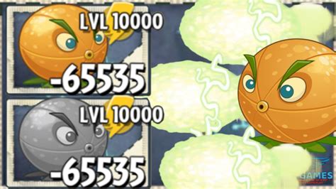 Plants Vs Zombies 2 Citron Upgraded To Level 10000 Pvz2 Youtube