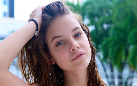 Wallpaper X Px Auburn Hair Barbara Palvin Blue Eyes Brunette Depth Of Field Face