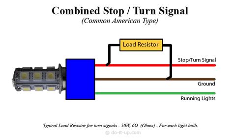 Turn Signal Led Load Resistor Wiring Diagram Lace Kit