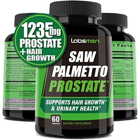 Saw Palmetto Healthy Prostate Supplement For Men Mg
