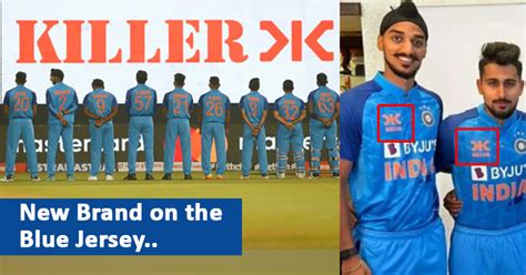 Killer Becomes Official Sponsor Of Indian Team Jersey Heres A Look At