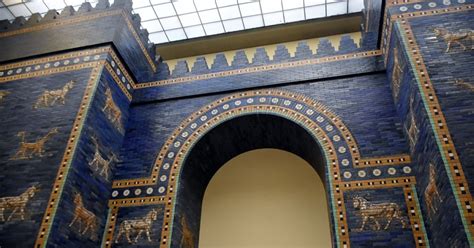 La Puerta de Ishtar así era este monumento de Babilonia