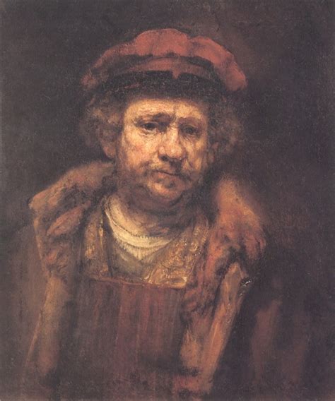 Self Portrait C1660 Rembrandt