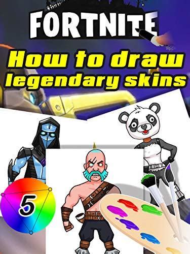 Draw Fortnite Legendary Skins Step By Step Half Wolf Dire Leviathan