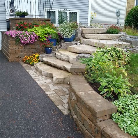 Combo Of Natural Stone Slabs Armour Stone And Retaining Walls Front