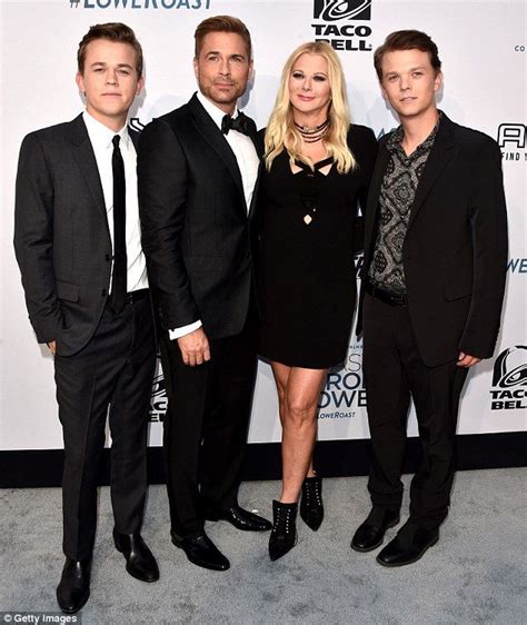Rob Lowe Is Hunky With Gorgeous Wife Sheryl Berkoff And Their Two Sons