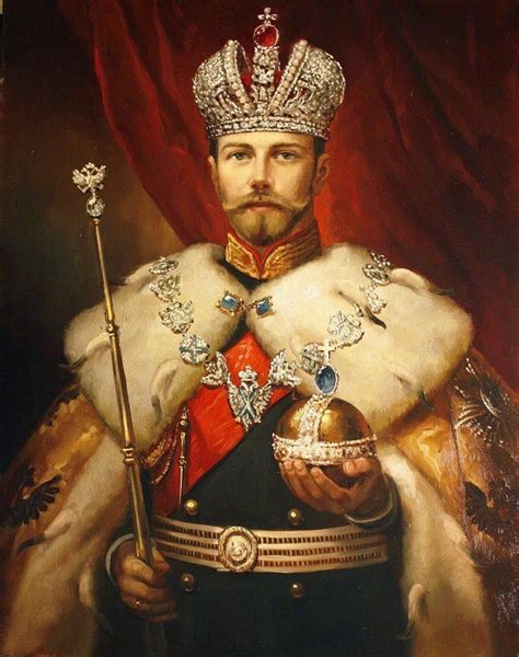 Bulletproofjewels Tsar Nicholas Ii In Imperial Regalia By Pavel