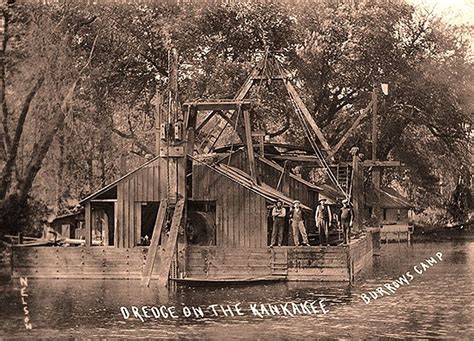 Teraformers Draining The Kankakee Swamp 1909 The Boaters Passed Their