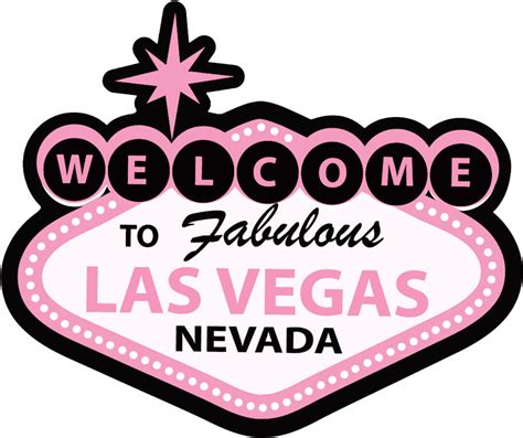 Pink Welcome To Las Vegas Sign Pink Welcome To Vegas Sign 840x698 Png Clipart Download