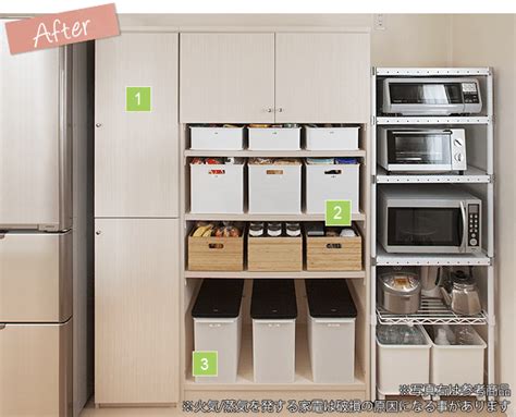 今日も動画を見て下さりありがとうございます。 自分なりに使い勝手のいい収納方法にしています。 キッチンの収納方法等、いろんな方と共有出来たらいいな!と思っています。 こうした方がいいよ!などのアドバイスや質問などありましたら コメントして頂けるとうれしいで. 1級整理収納アドバイザーによる収納例のご案内 エースラック ...