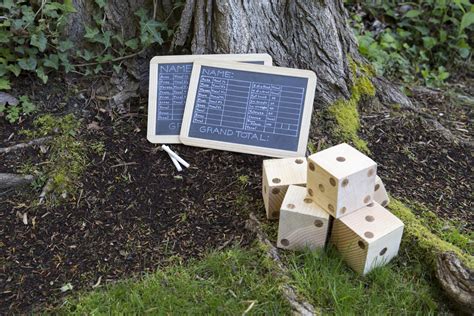 How To Build A Life Size Yard Yahtzee Game