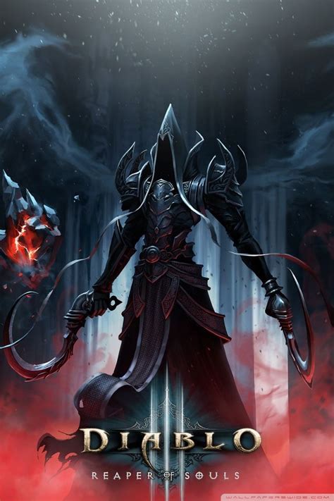 Diablo 3 Reaper Of Souls Hd Desktop Wallpaper High Definition Dark