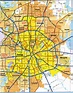 Printable Map Of Dallas Printable Maps - Gambaran