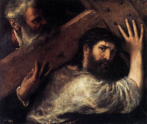 Christ Carrying The Cross Titian Encyclopedia Of