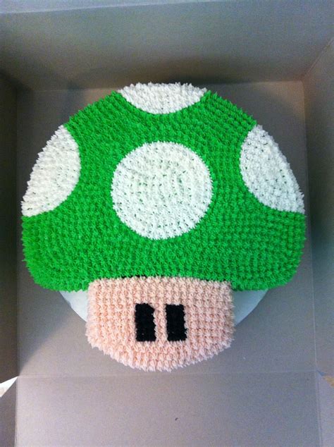 Mario Mushroom Cake Jeremy 1 Cake Cant Wait To Make This Mario Bros