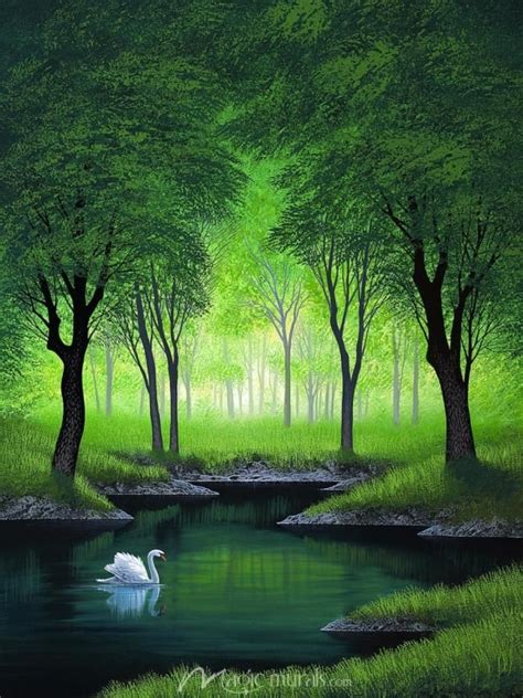 Easy Nature Paintings Step By Step Its Pure Beauty And Splendor Doesn