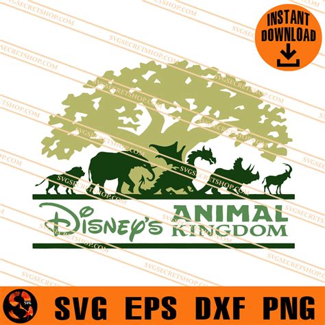 Disney Animal Kingdom Svg Disney Svg Animal Kingdom Svg Svg Secret Shop