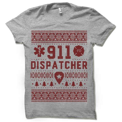 911 Dispatcher Christmas Shirt 911 Dispatcher Ts 911 Etsy
