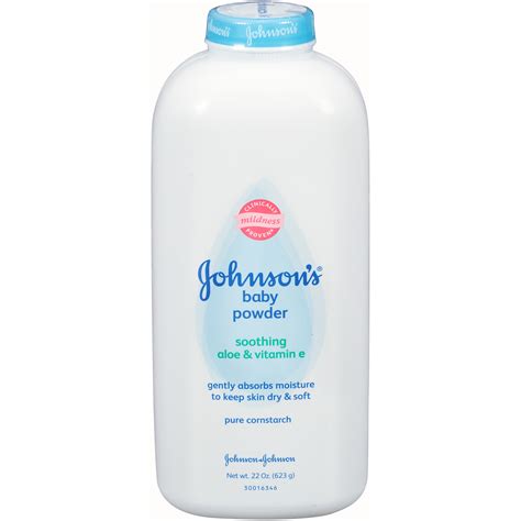 Johnsons Baby Powder With Aloe And Vitamin E Pure Cornstarch 22 Oz