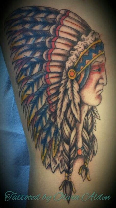 traditional indian head tattoo american indian tattoos american traditional tattoo traditional