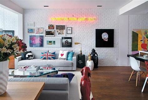 33 Modern Interior Design Ideas Emphasizing White Brick Walls