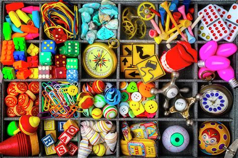 Collection Of Colorful Objects Photograph By Garry Gay