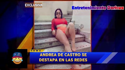 Andrea De Castro Enciende Las Redes YouTube