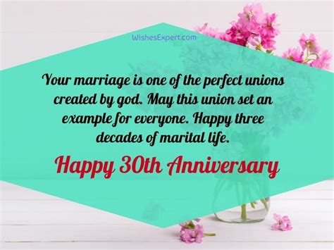30th Wedding Anniversary Wishes And Messages Wishesmsg 44 Off