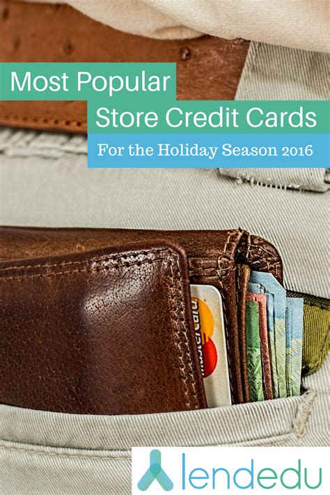 You'll need to pay an annual fee of $450 for the privilege of using this card. Most Popular Store Credit Cards: Report | LendEDU | Store credit cards, Credit card, Cards