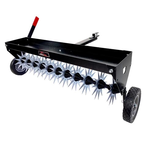 Brinly Hardy 40 Pull Behind Spike Aerator With 3d Galvanized Stars For
