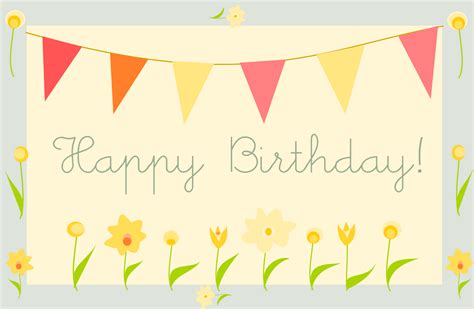 Personalize with your own message, photos and stickers. free printable happy birthday greeting card - "Gartenparty" ausdruckbare Geburtstagskarte ...