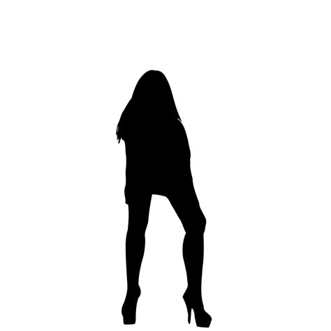 Clipart Woman Silhouette 05