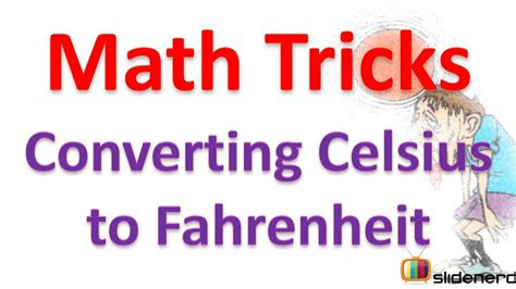 Just subtract 32 from the value of fahrenheit and multiply it. 31 convert Celsius to Fahrenheit | - YouTube