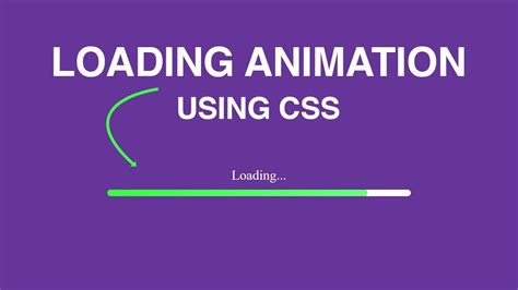 Infinite Loading Bar Animation Using Css And Html Css Loading