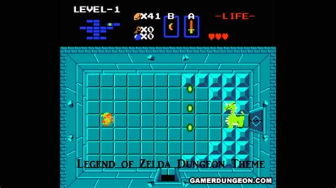 Legend Of Zelda Nes Dungeon Theme Youtube