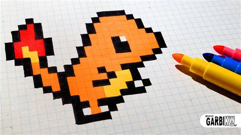 Handmade Pixel Art How To Draw Charizard Pixelart Artofit
