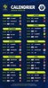 Ligue 1 : Le calendrier complet du PSG pour la saison 2023/2024 de L1 ...