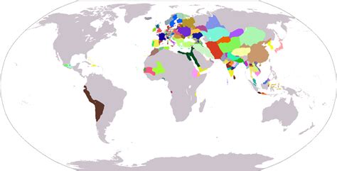 Map Of The World 1500 More History Maps Maps On The Web