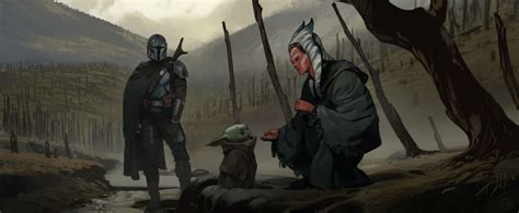 See The Awesome Concept Art For Ahsoka In The Mandalorian Chapter 13