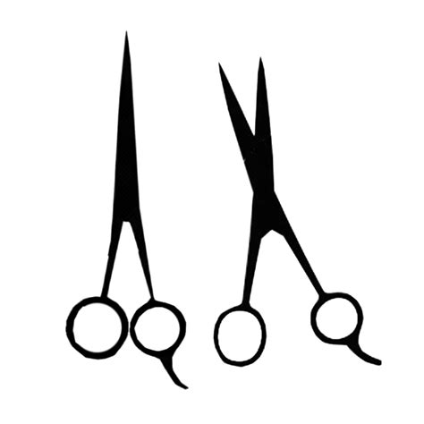 Comb Hair Cutting Shears Hairdresser Scissors Hairstyle Hair Scissors Vector Png Download