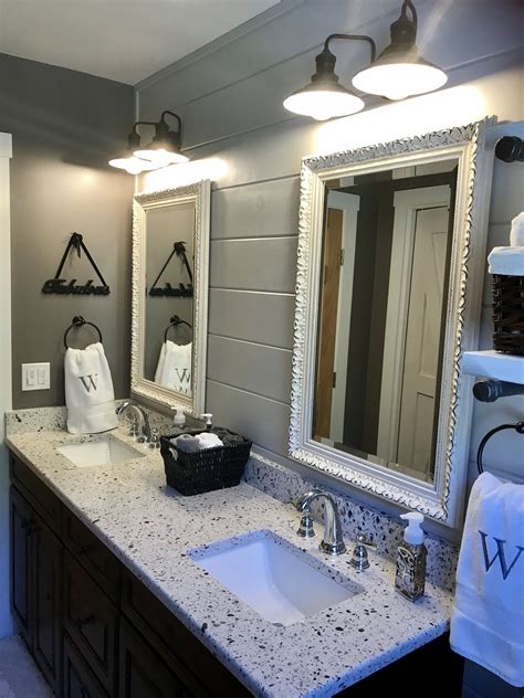 Oval mirrors are an excellent choice if you have limited wall space or are trying to achieve an elegant look. Bathroom remodel. Farmhouse modern | Framed bathroom ...